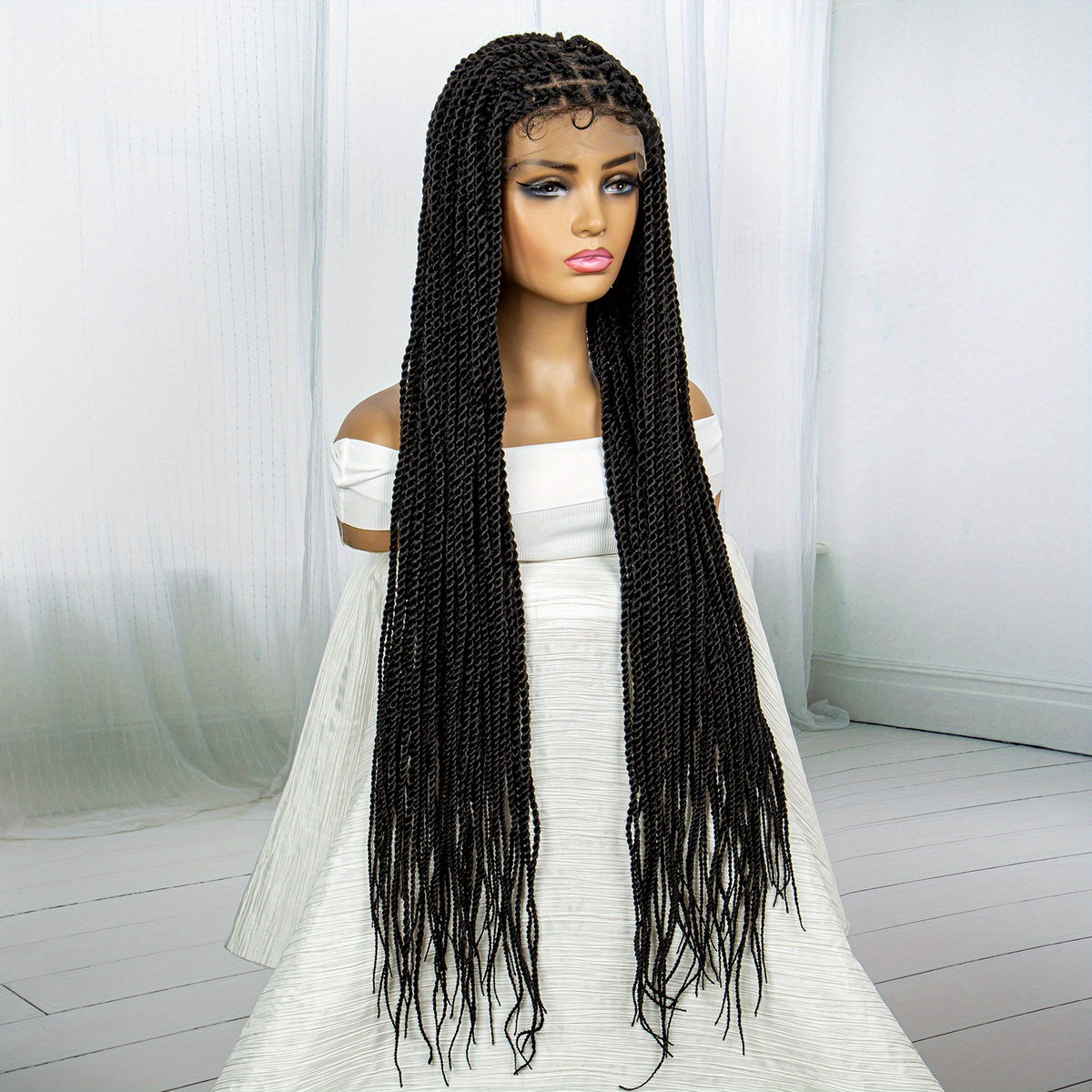 Braided Synthetic Full Lace African Style Wig