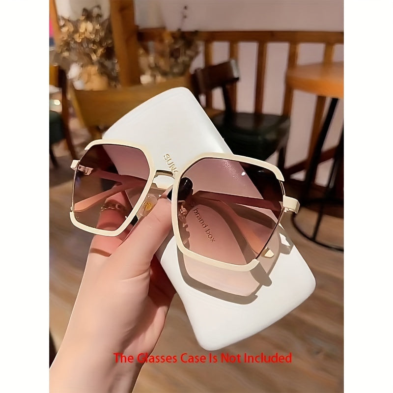 Large Butterfly Sunglasses UV400 Gradient Shades for Driving Beach Travel