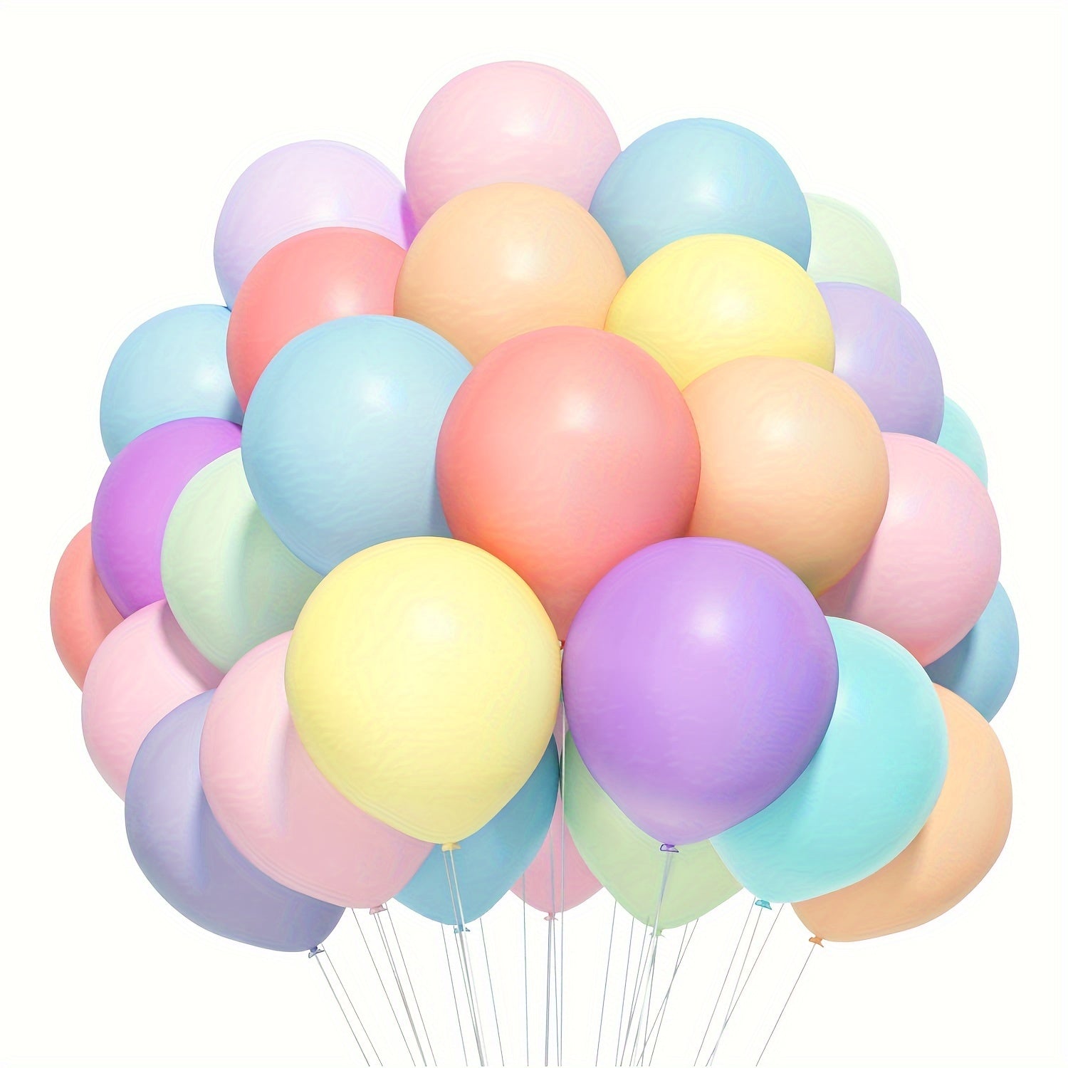 120pcs Macaron Balloons 10 Colors 30-48cm for Party Supplies
