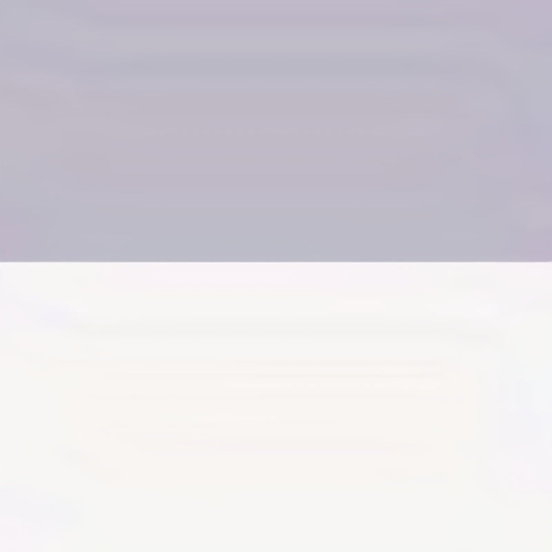 Round Handheld Makeup Vanity Mirror Bright Purple Handle