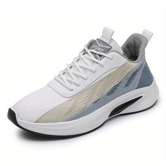 Men's Knit Athletic Shoes for Running Gym Sneakers