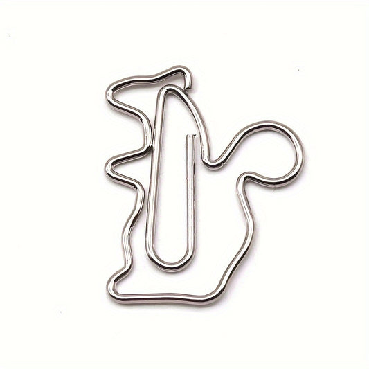 10pcs Kangaroo Paper Clip Special Shaped Creative Pin