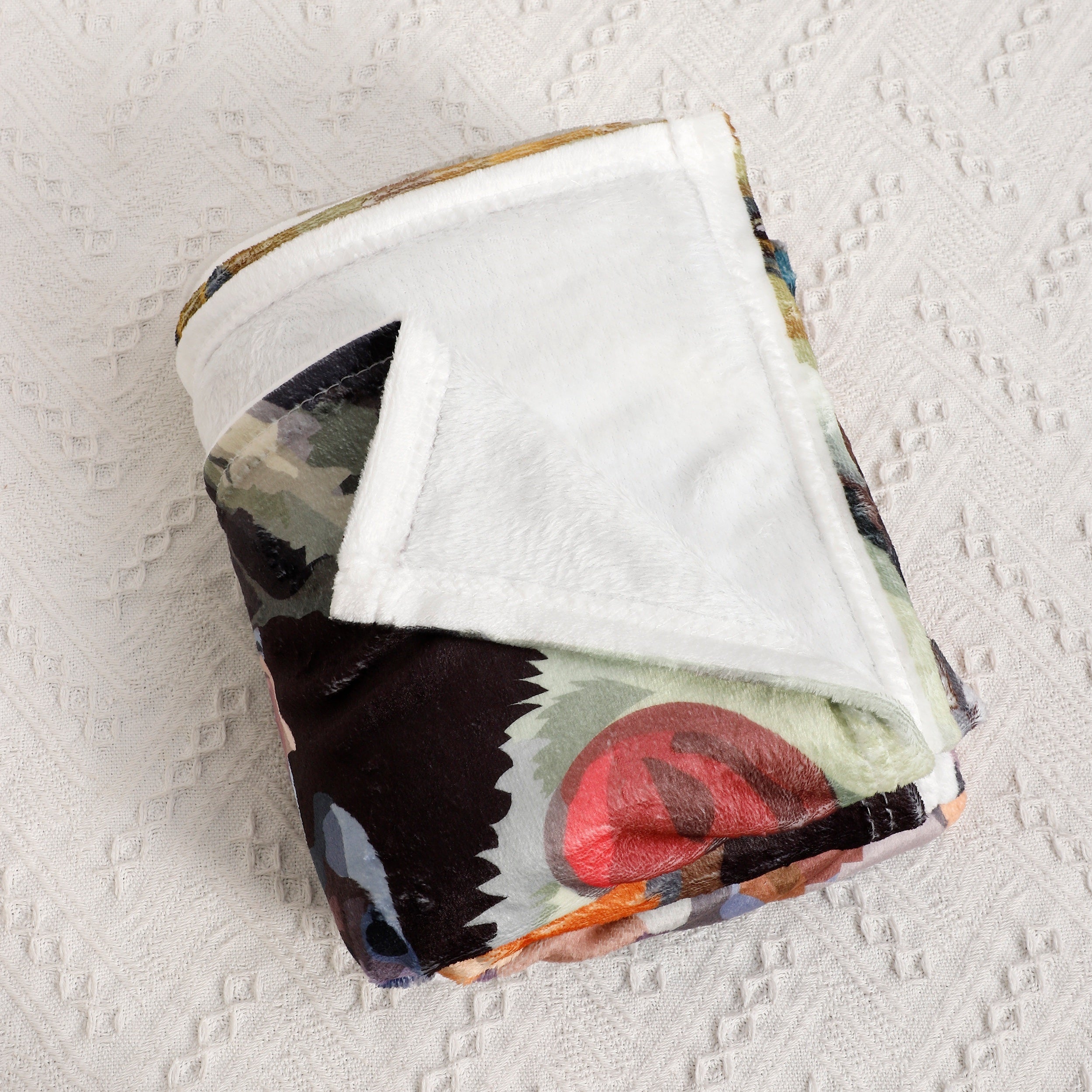 Soft Dog Pattern Blanket Winter Warm Flannel Suitable For All Seasons