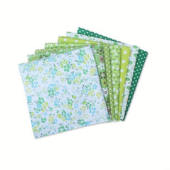 7Pcs Multicolor Floral Cotton Fabric Fat Quarter Bundle For DIY Sewing Patchwork