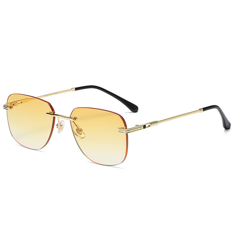 Square Gradient Sunglasses UV400 Unisex High Square Sun Glasses