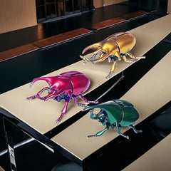 3 Pack Mech Bug Battle Beetles Wind Up Stress Relief Toy Assorted Colors