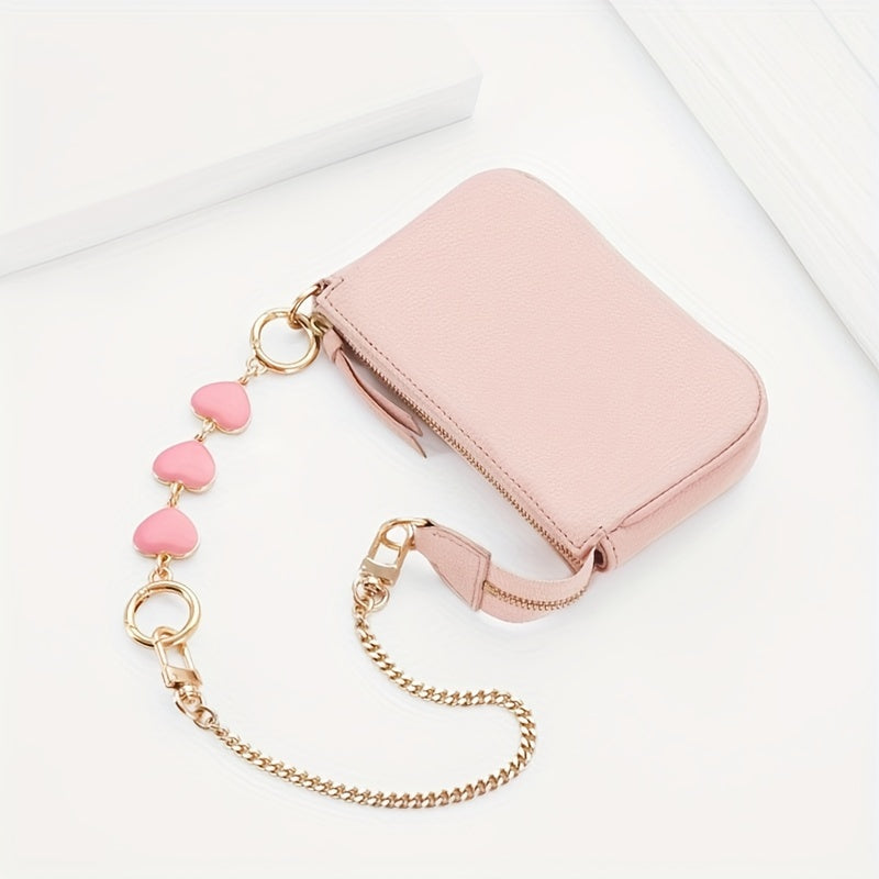 Love Shape Extension Chain Golden Purse Chain Strap Coach Bag Replacement