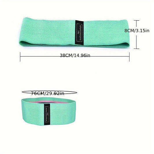 3pcs Yoga Elastic Bands Fitness Tension Bands Home Gym Training Tool