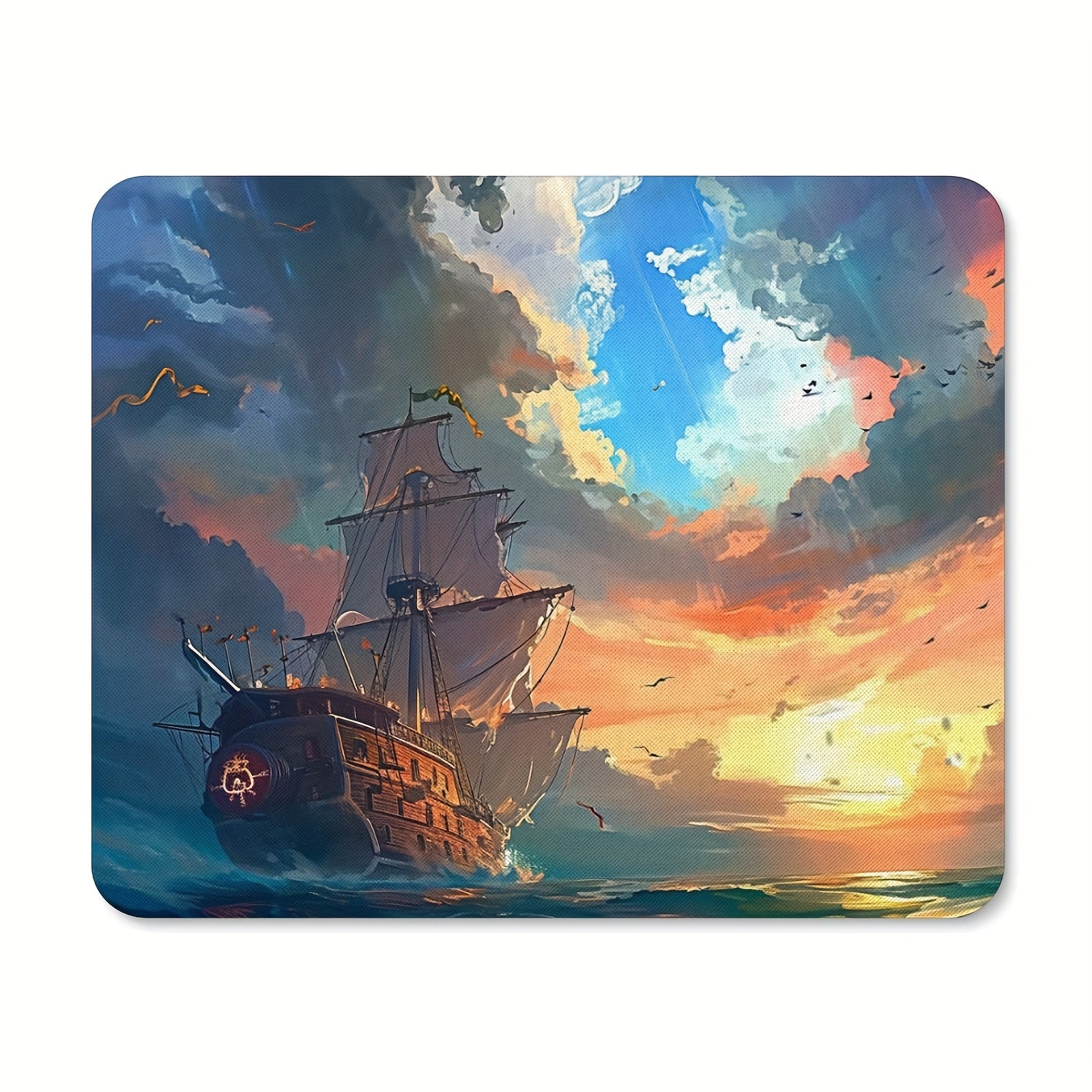 Anime Mouse Pad Small Gaming Mousepad Non Slip Rubber Base Desk Mat