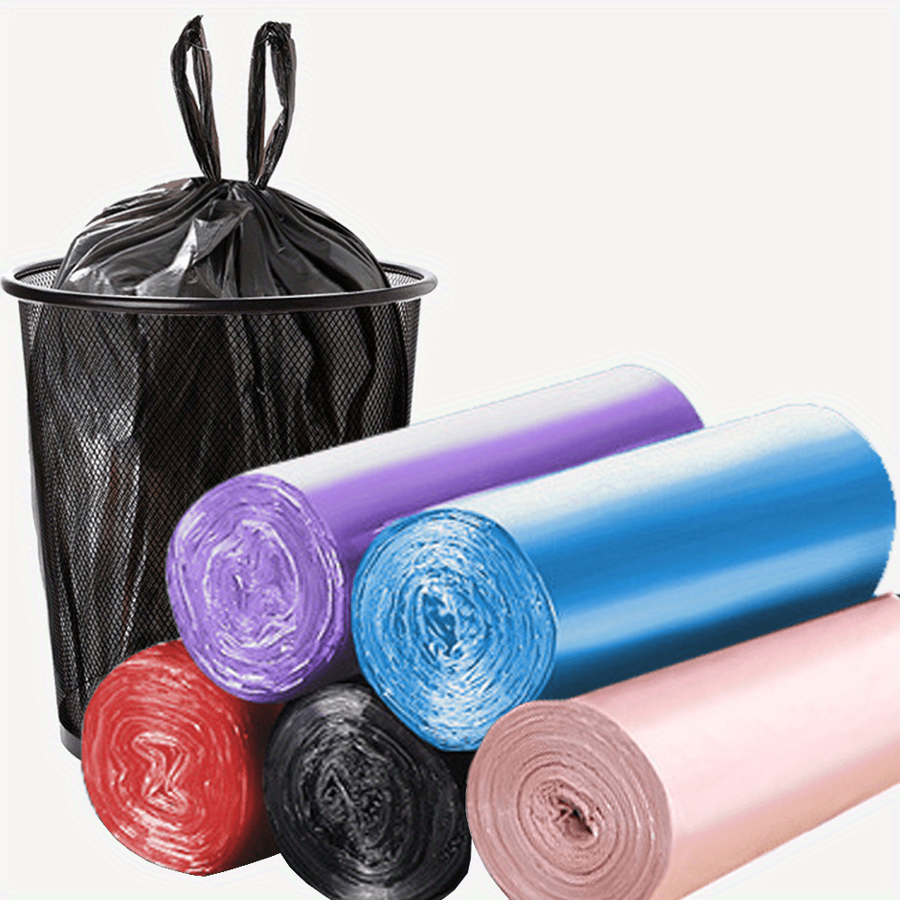 Small Trash Can Bags 100 Count Durable Plastic Bags