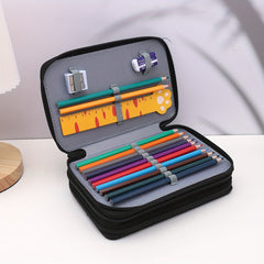 1pc Portable Stationery Storage Box Storage Bag Creative Storage Bag