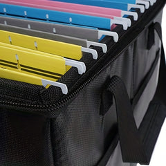 Fireproof Document Box Water Resistant File Organizer Box