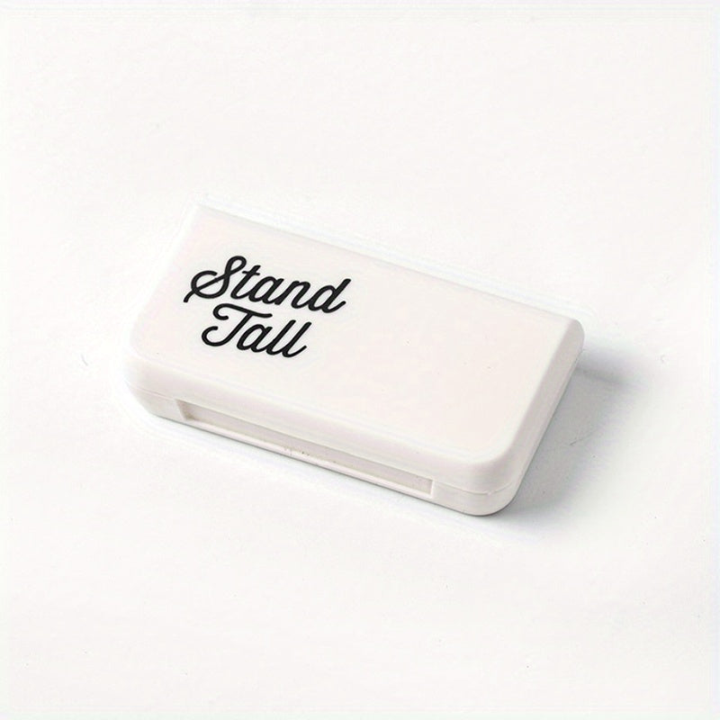 Portable 3 Grid Small Pill Box Mini Pack Pill Box