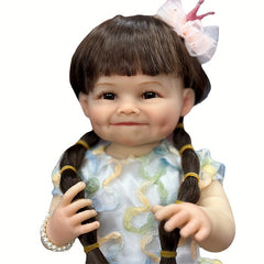 Simulative Reborn Doll Full Vinyl Baby Doll Girl Dolls