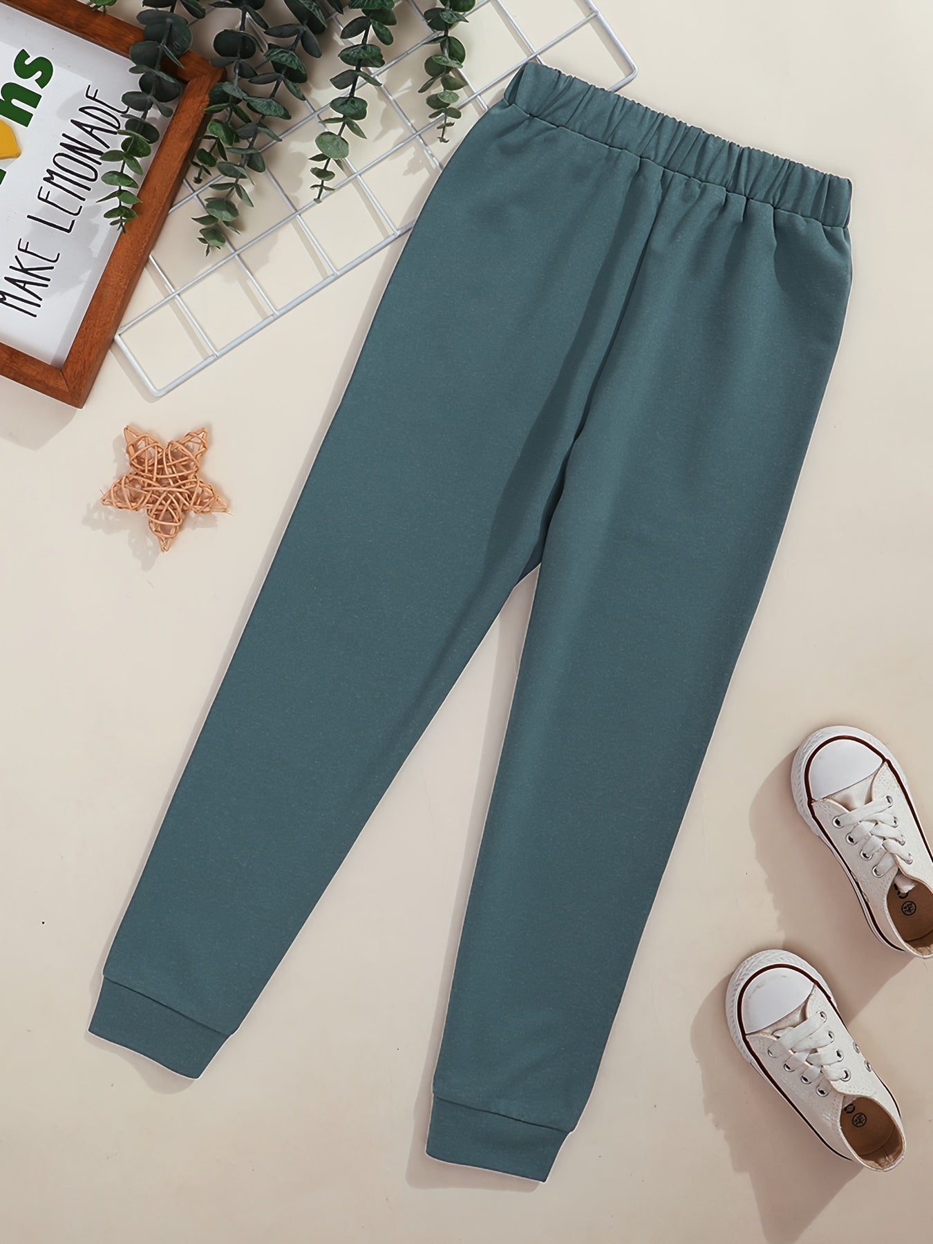 HERO Letter Print Boys Sweatpants Active Jogger Sports Pants