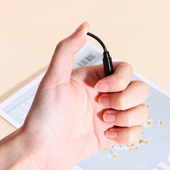 Portable Eyelash Comb with Dust Cover for Makeup Application