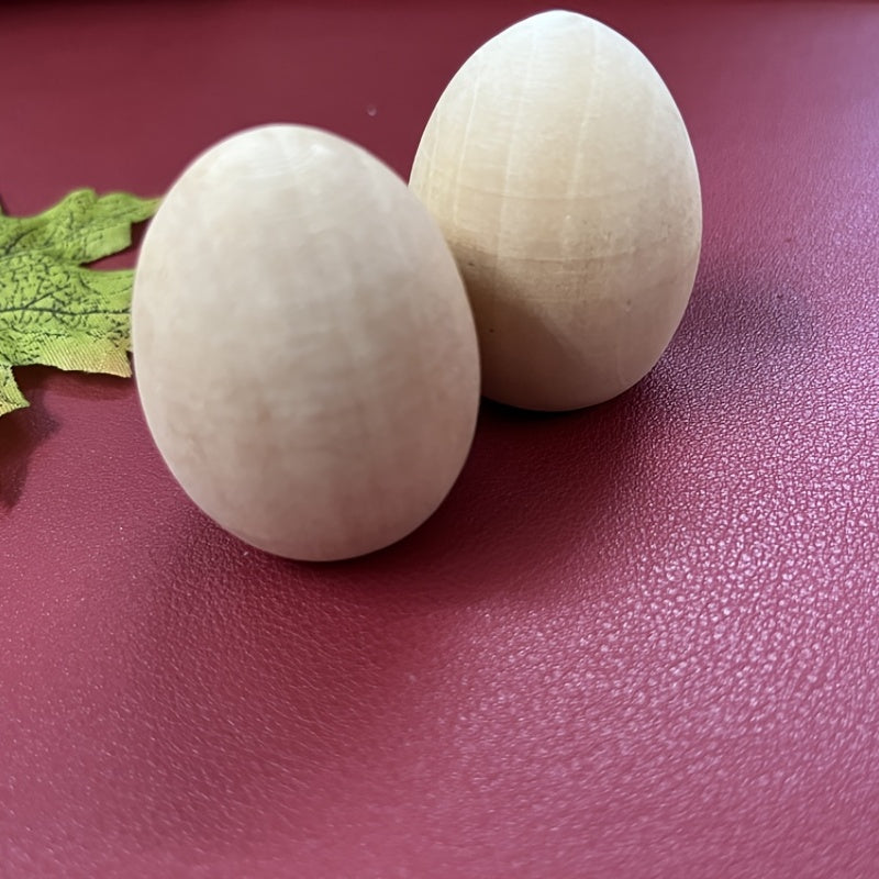 2pcs DIY Wooden Bird Egg Painting Toys