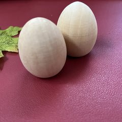 2pcs DIY Wooden Bird Egg Painting Toys