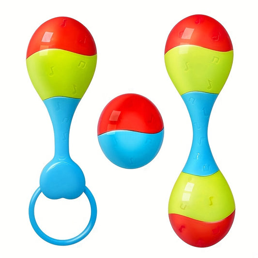 Small Sand Hammer Baby Toy for Listening Training
