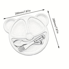 Fun & Colorful Kids Plate Set for Enjoyable Mealtime