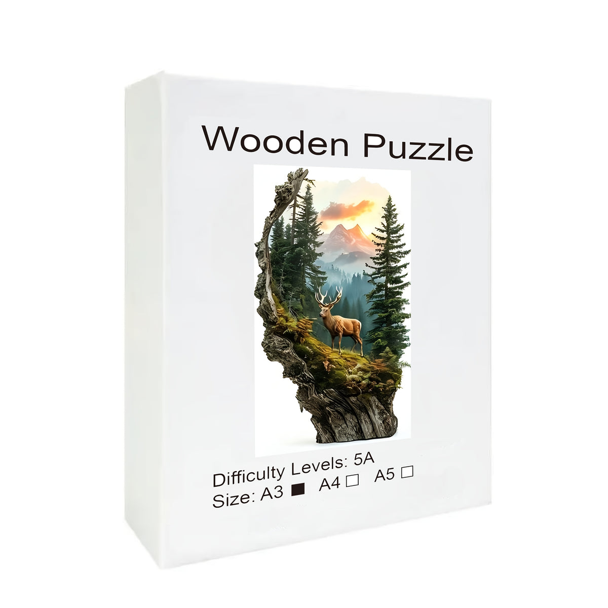Forest Deer Puzzle 1000 Pieces Expert Level Wooden Jigsaw