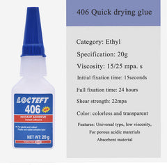 Strong Glue Quick Drying Adhesive for Metal and Plastic