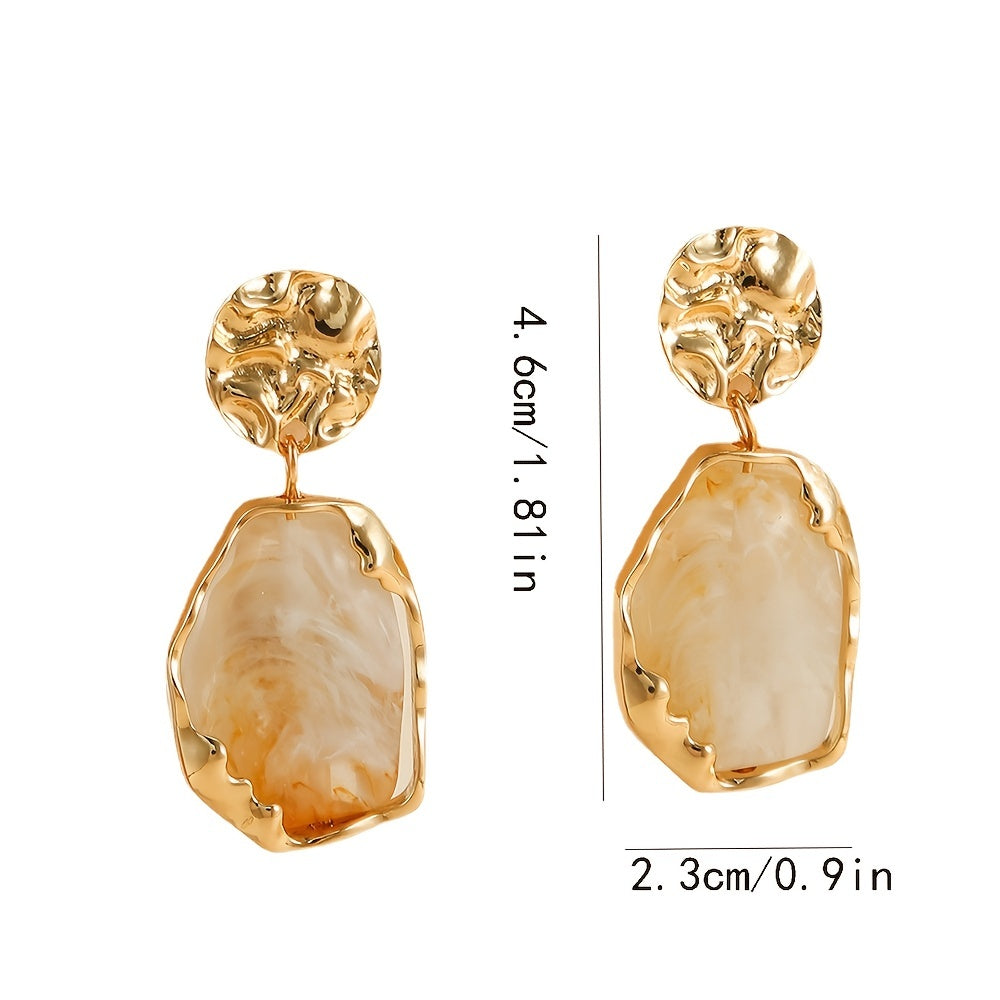 Plastic Geometric Earring Antique Drop Earring Character 100pcs