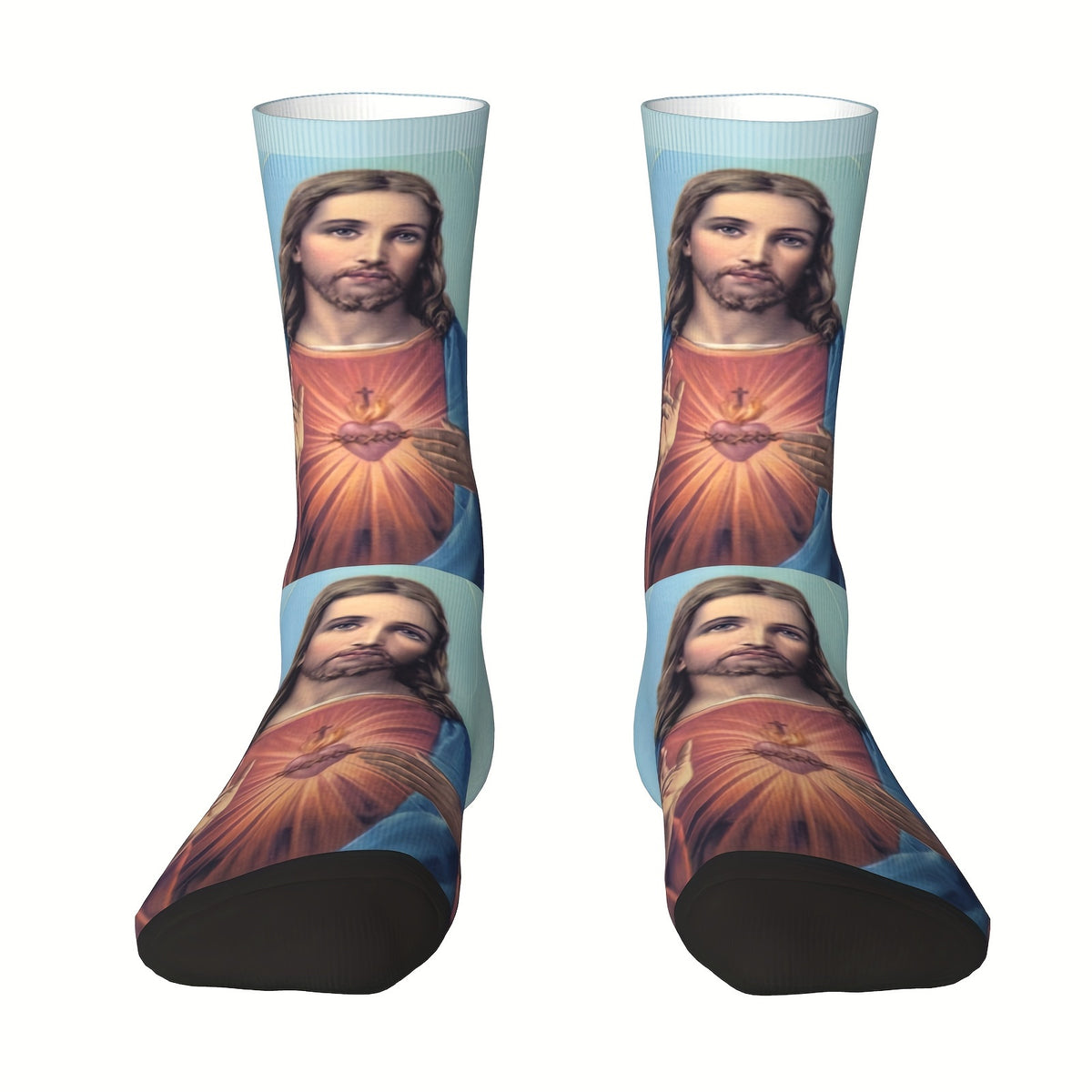 Men Winter Socks Outdoor Sports Warm Socks Novelty Crew Sock