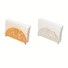 Iron Napkin Holder Classic Arc Series Paper Towel Clip Metal Vertical