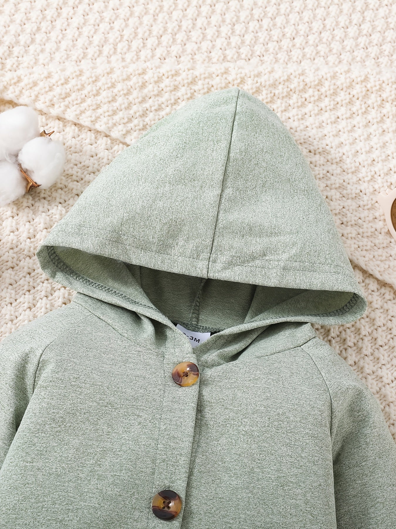 Hooded Romper for Baby Boys and Girls