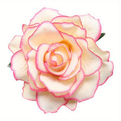 Flower Hair Clip Non-slip Duck Billed Clip Simulation Flower Back Head Hair Clip