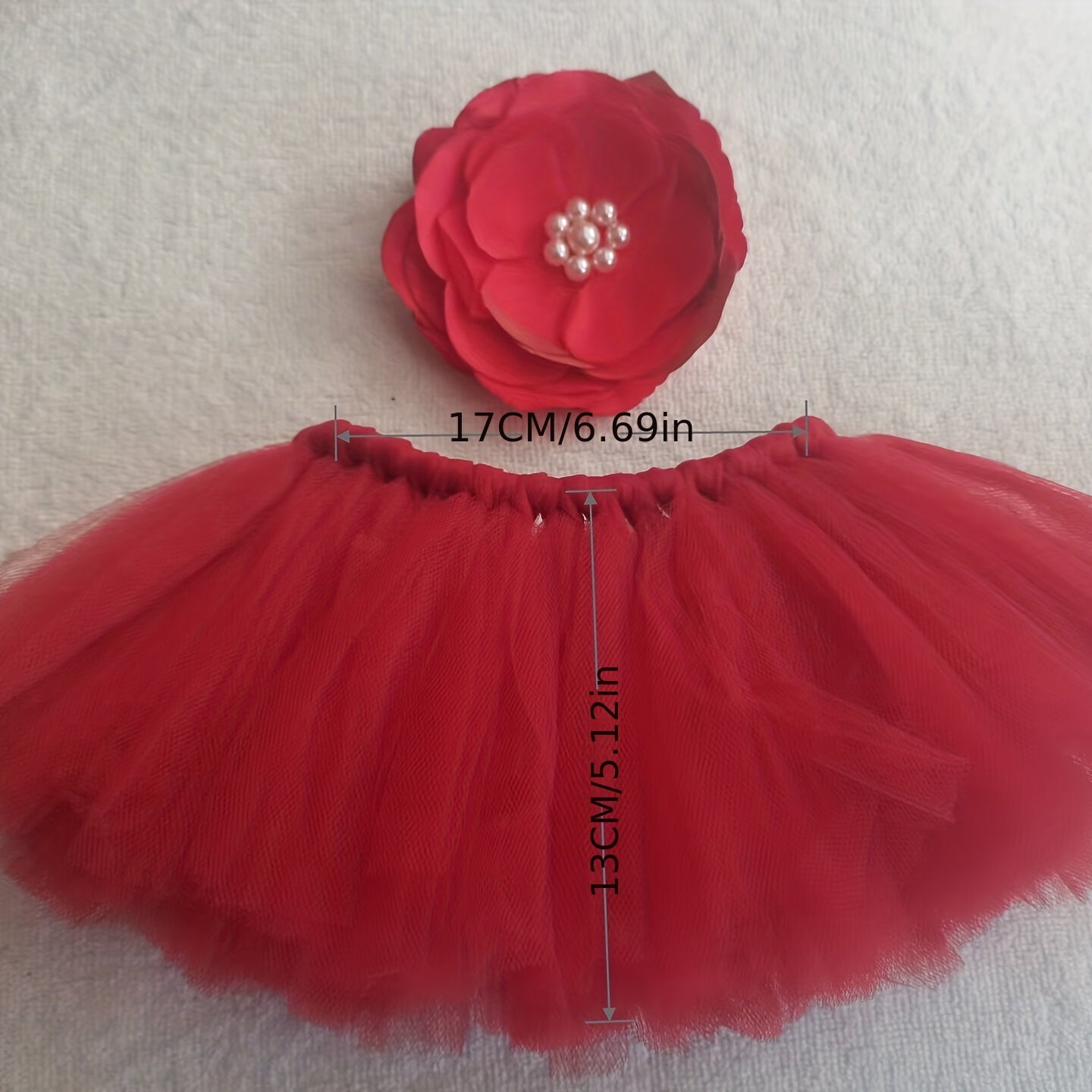 Newborn Girls Flower Headband Set for Photography & Outfits