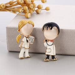 Medical Series Embroidery Nurse Pin