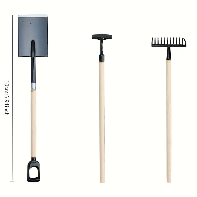 1:12 Scale Mini Gardening Tool Set for Doll House