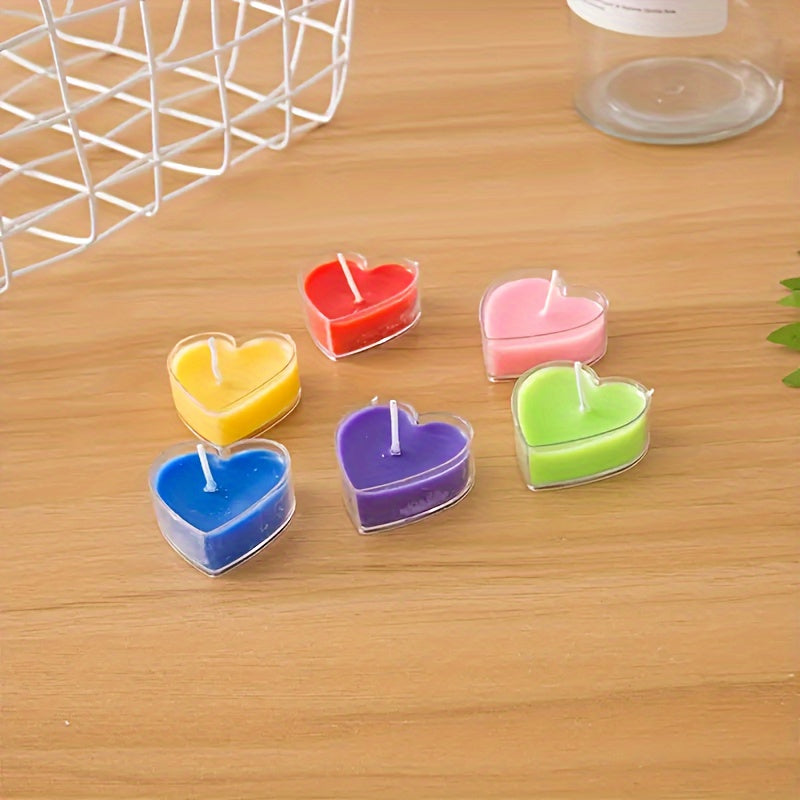 Heart-Shaped Aromatherapy Candle for Romantic Birthday