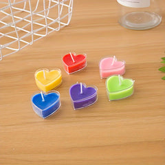 Heart-Shaped Aromatherapy Candle for Romantic Birthday