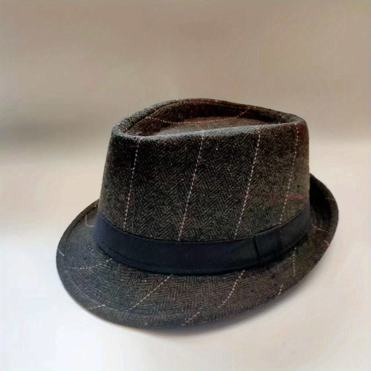 Sunshade Wide Brim Fedora Hat for Party Meeting