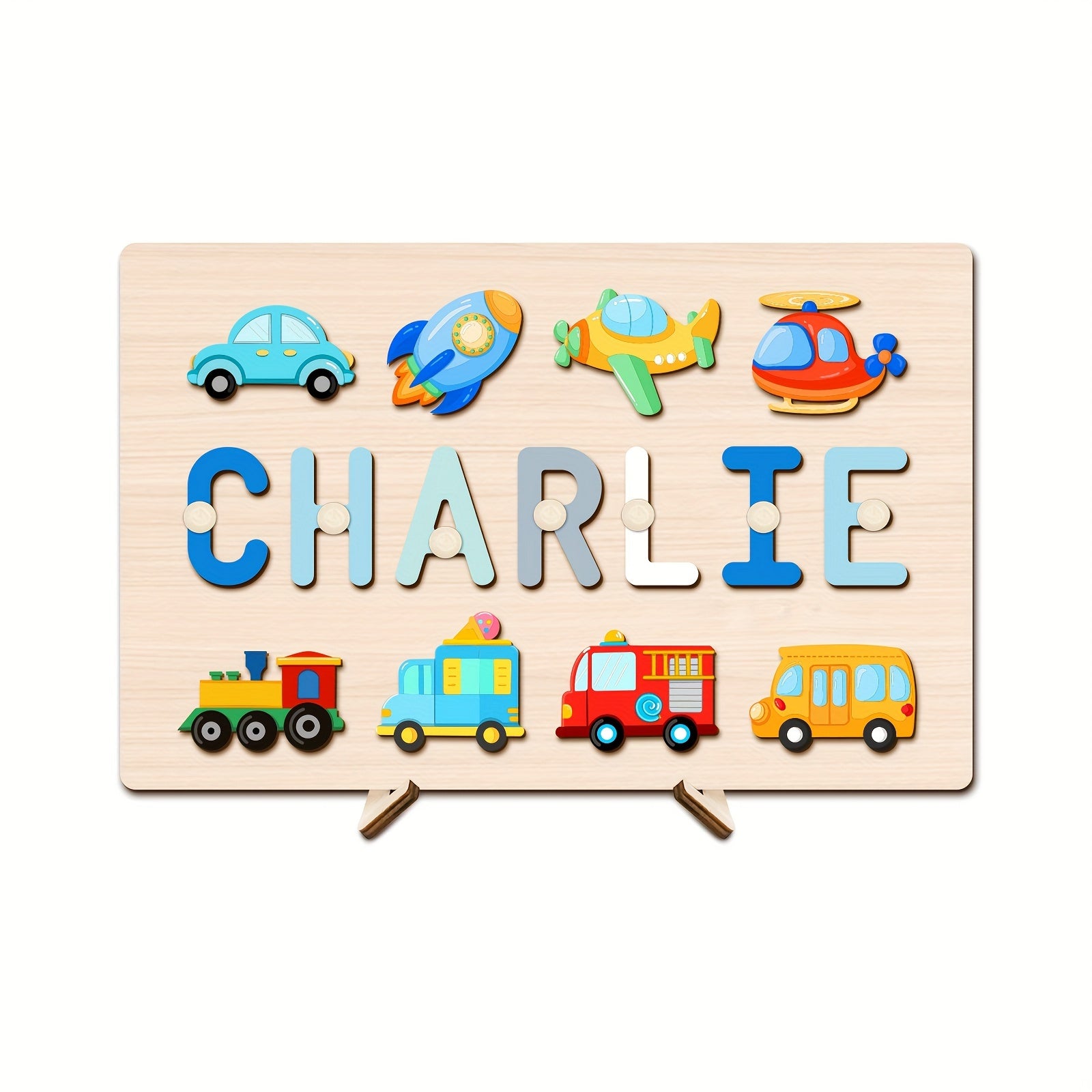 Personalized Name Puzzle with 8 Elements