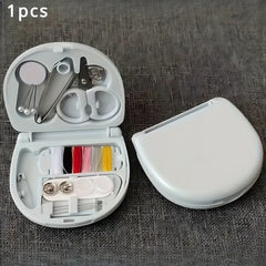 Portable Sewing Tool Box and DIY Small Sewing Kit for Home Use