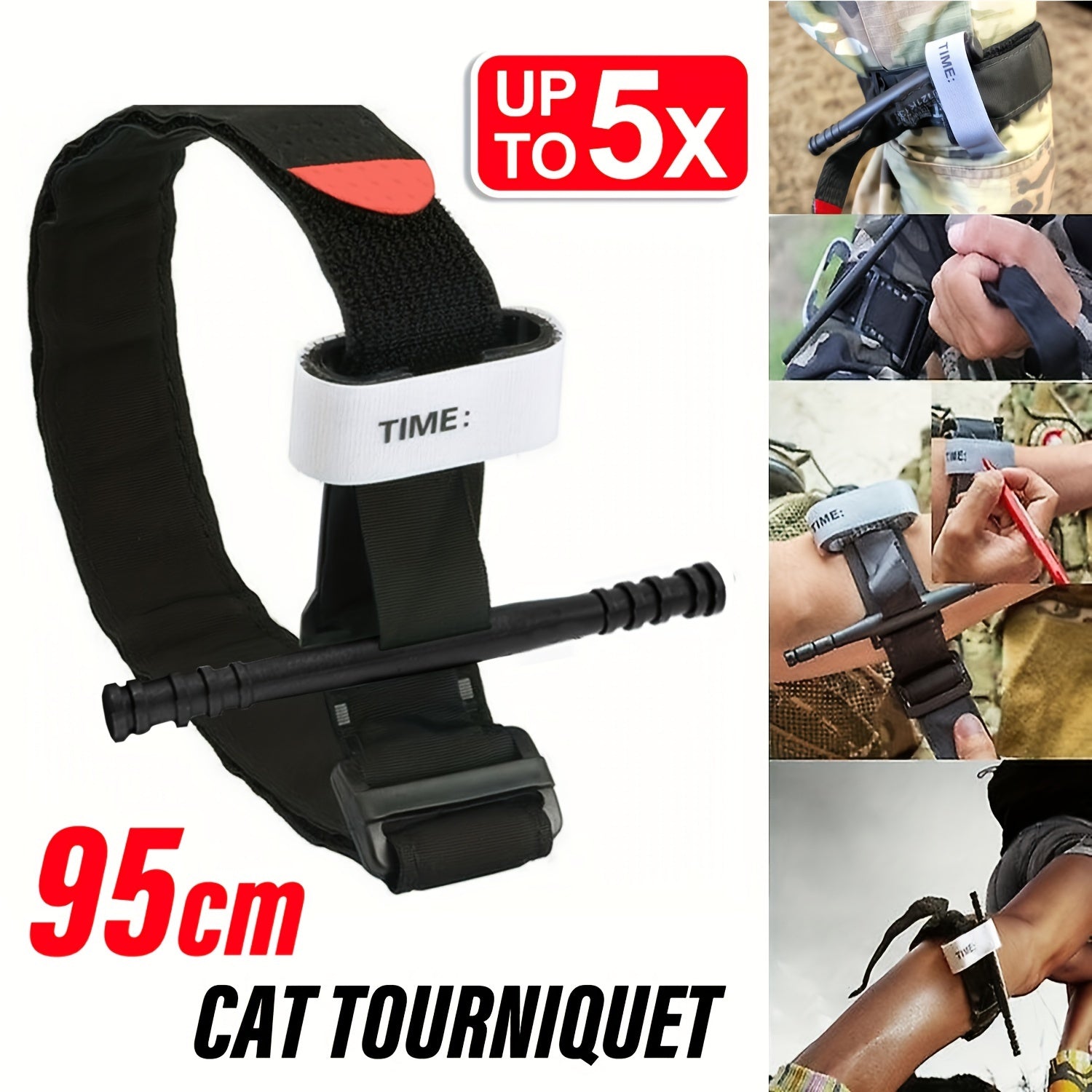 Emergency Quick Release Buckle Combat Tourniquet