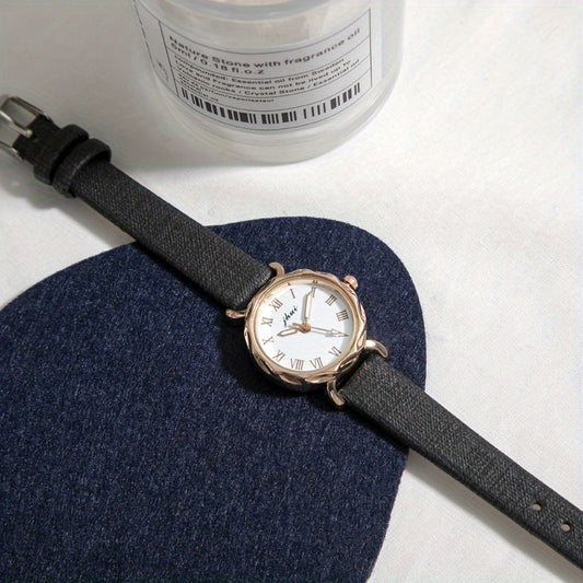 Kids' Roman Dial Alloy Pointer Quartz Watch Gift