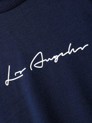 LOS ANGELES Boys Graphic Print Sweatshirt & Sweatpants Set