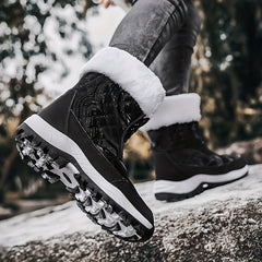 Women's Waterproof Snow Boots High Top Hiking Boots