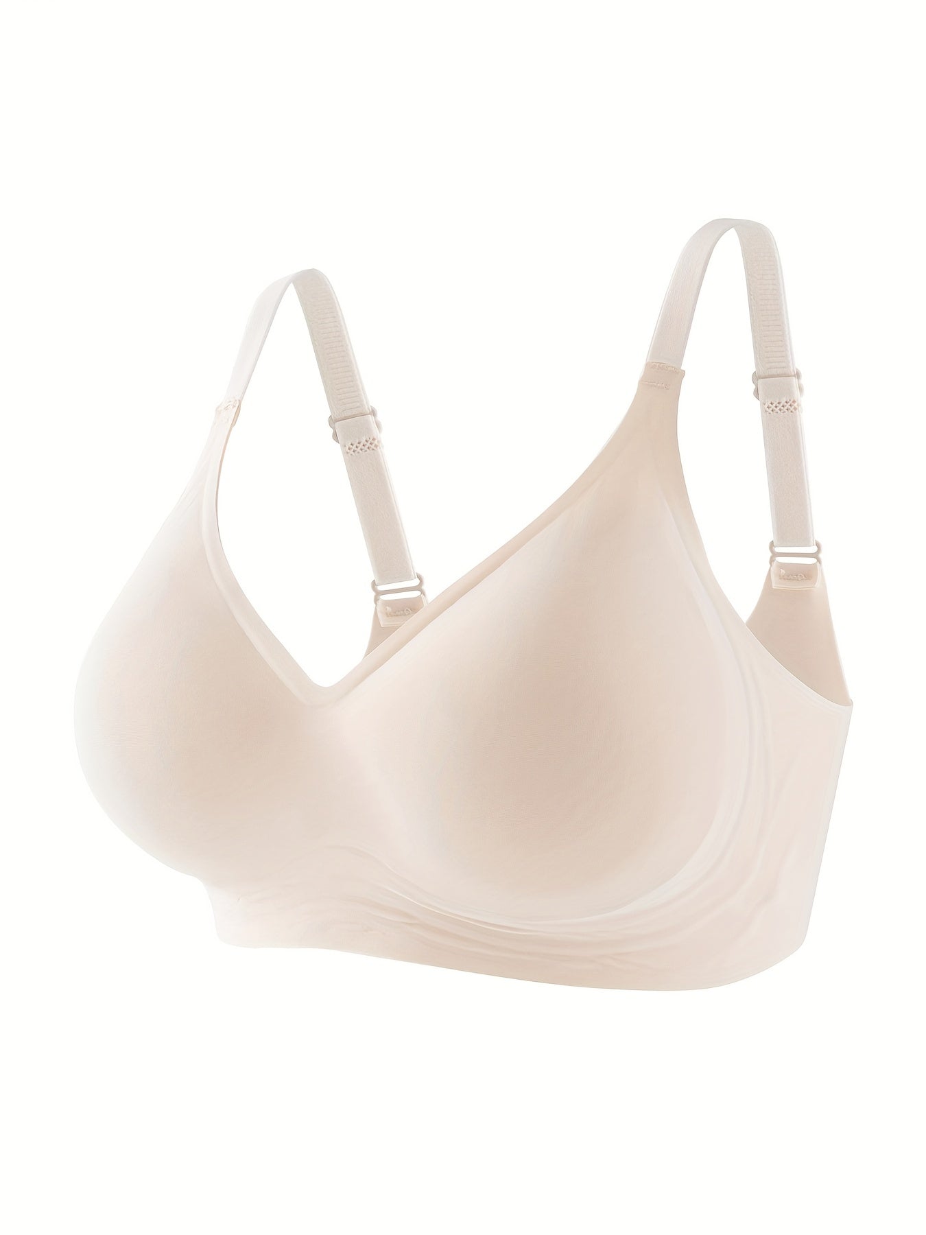 3pcs Seamless Wireless Bras Comfy & Breathable Everyday Bra Women's Lingerie
