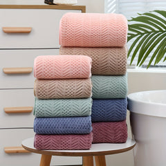 High-end Face Towel Abstract Pattern 13.77x29.53in