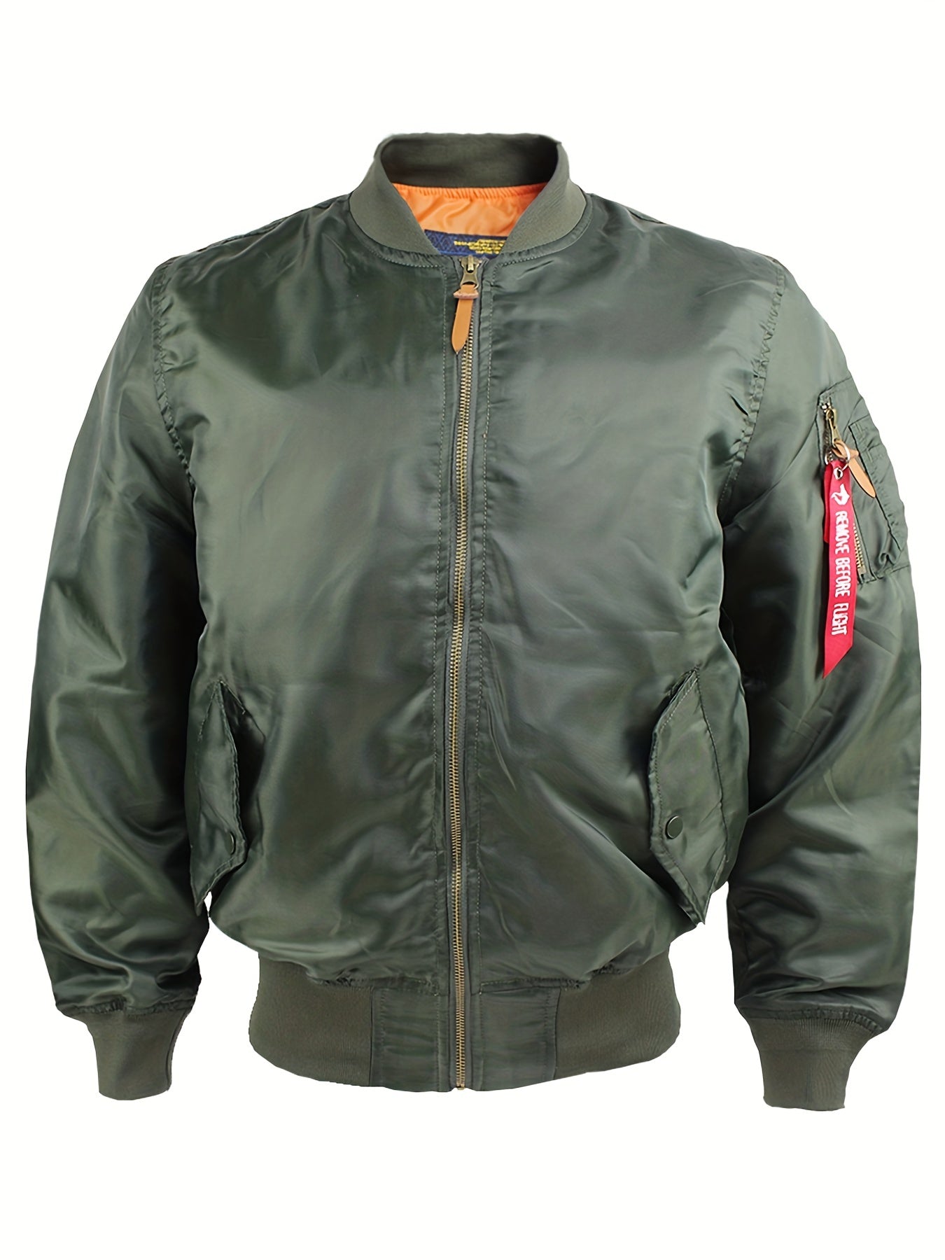 Men's Zip Up Lightweight Jackets for Spring and Autumn