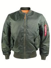 Men's Zip Up Lightweight Jackets for Spring and Autumn