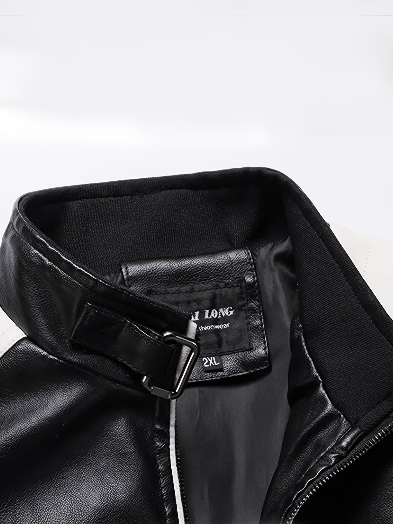 Men's Soft Shell PU Leather Jacket Windproof & Waterproof