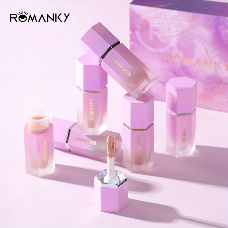 3-Piece Liquid Highlighter Set for Face and Body Glow Makeup