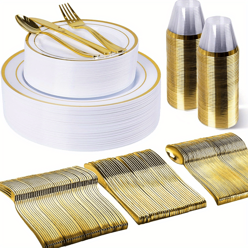 175pcs Christmas Halloween Cutlery Set Party Decor Holiday Decor Wedding Decor